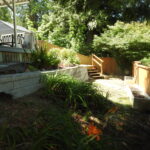 back yard wall